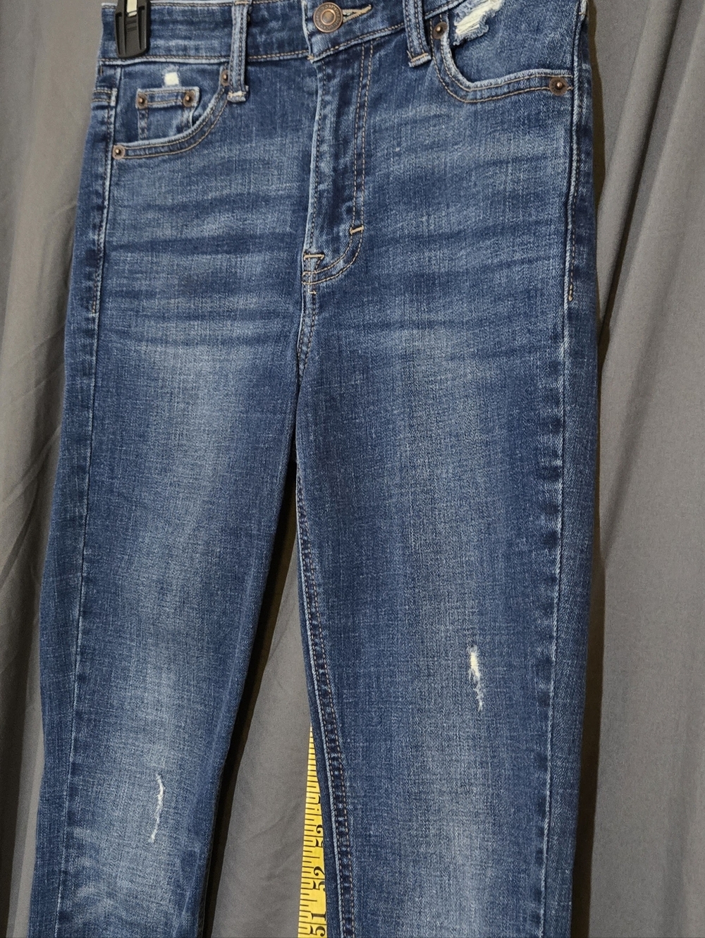 Lucky Brand Lolita Boot Jeans Women’s 0/25 High Rise Distressed Bootcut Denim